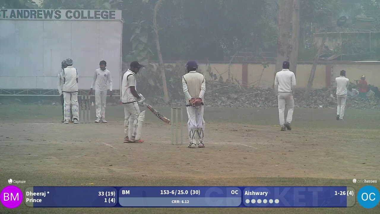 BMT MAHARAJGANJ vs OXFORD CRICKET live cricket match | 06-Jan-26 10:32 AM 30 live - MANDAL UNDER 19