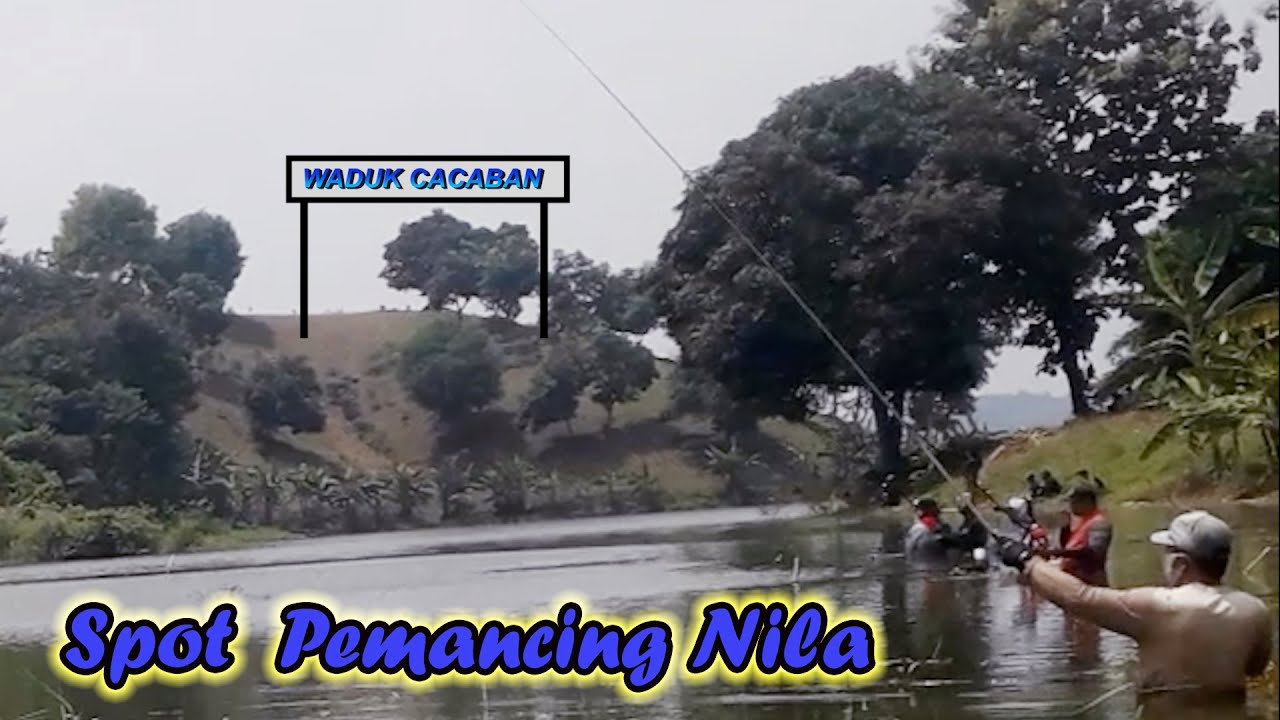 MANCING NGOYOR DI WADUK CACABAN || SPOT DESTINASI WISATA KABUPATEN TEGAL