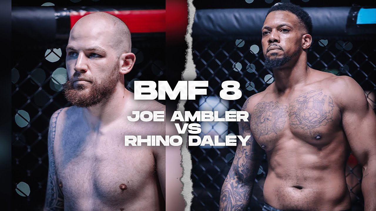 BMF 8 | Joe Ambler vs Rhino Daley | Professional Catchweight MMA | BADMOFO MMA