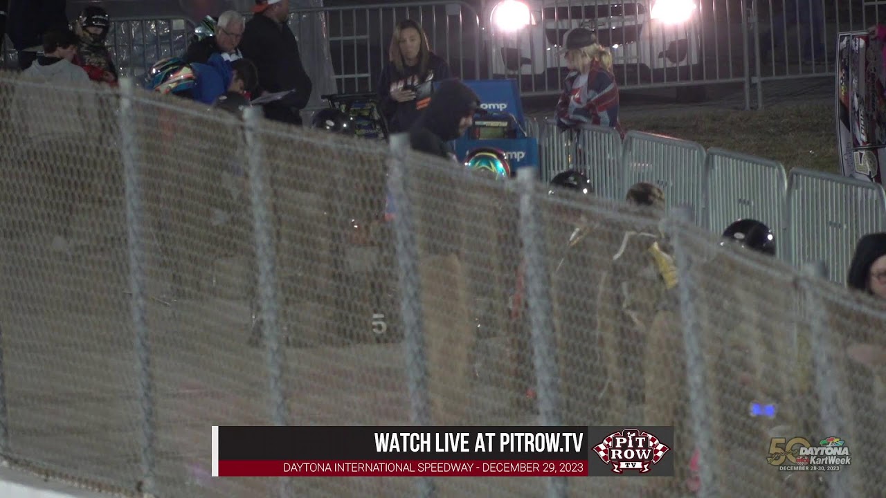 БЕСПЛАТНЫЙ ПРЕДПРОСМОТР PITROW.TV | Daytona International Speedway | Спринт Daytona Kart Week | 2...
