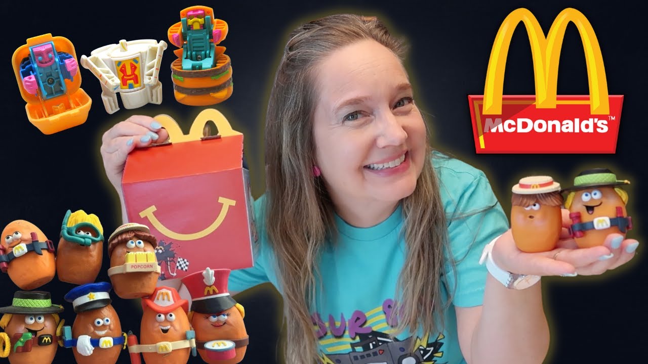 1980s McDonald's Happy Meal Toys still make me smile 😃 Changeables, McNugget Buddies & more!