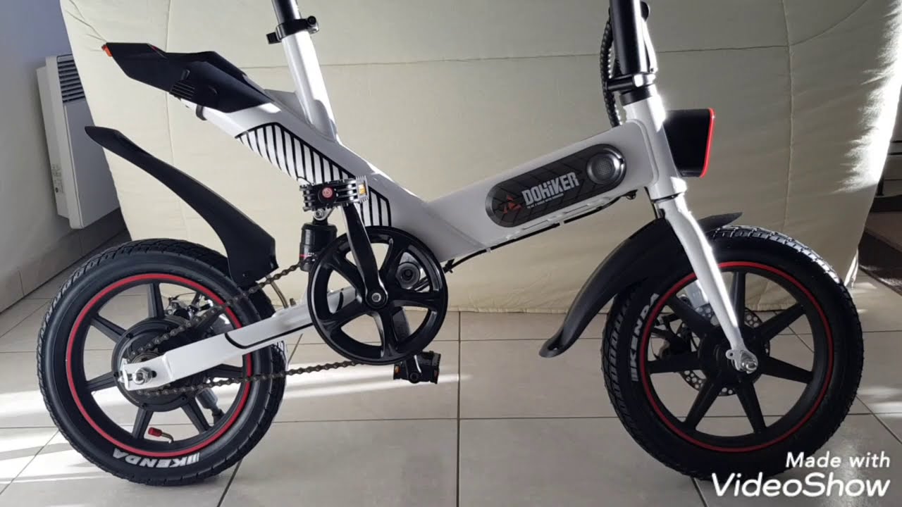 vélo éléctrique dohiker y1 350w 14 pouces