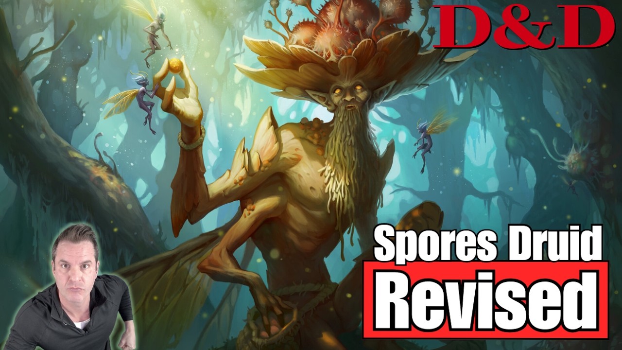 D&D 5.5: Spores Druid Revised