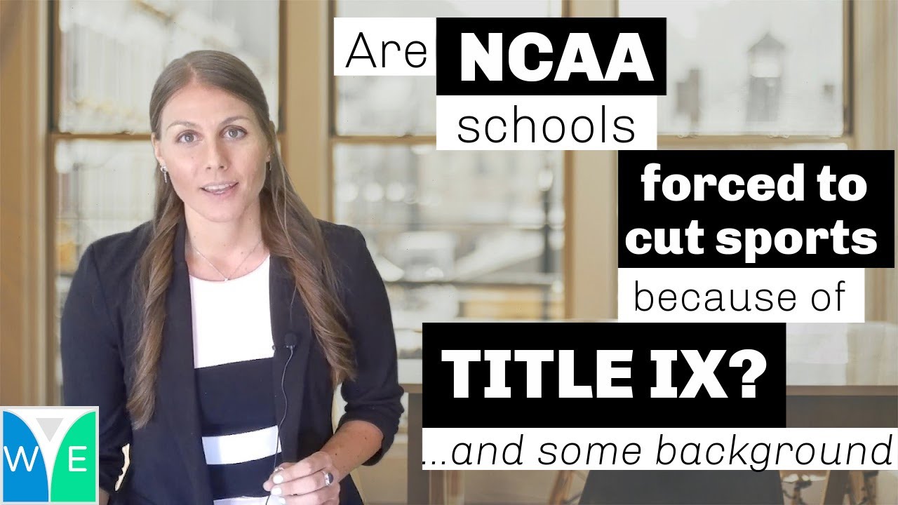 Title IX and the NCAA: Does Title IX Force Colleges to Cut Sports?