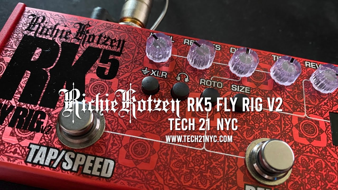 Tech 21 NYC: Richie Kotzen Signature RK5 FlyRig v2