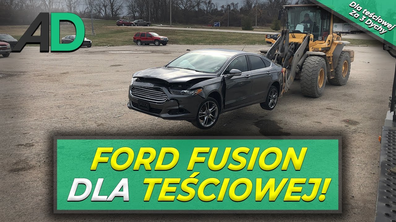 FORD FUSION za 3 DYCHY dla Teściowej. Naprawa z CENAMI!