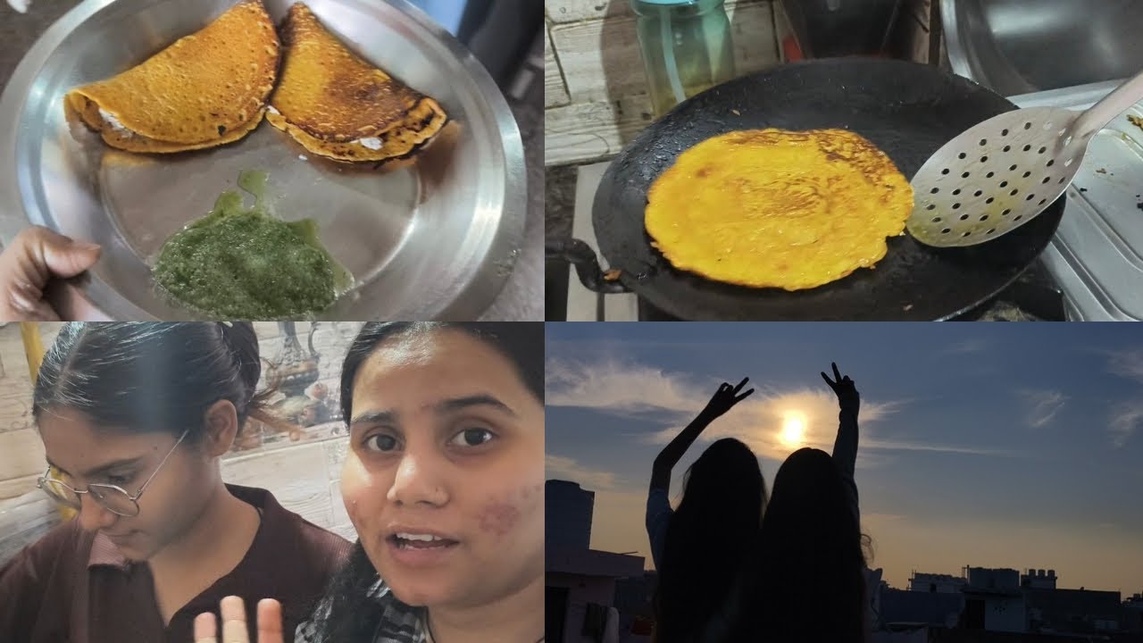 Aaj Doli Aur Maine Milkar Banaya Besan Ka Cheela 
