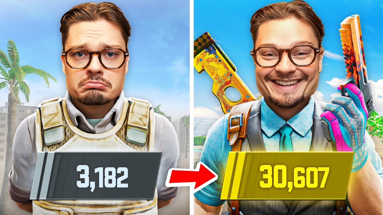 J'ai TESTÉ TOUS les RANKS de CS2 .. (il y a des singeries)