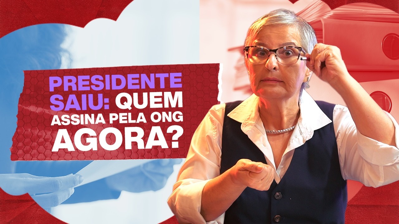 Presidente da ONG saiu: quem pode assumir e como fazer a sucessão?