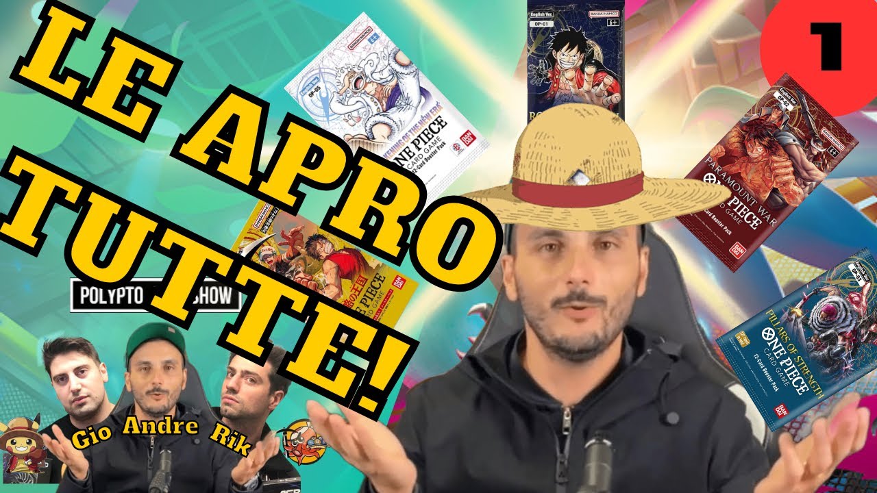 Spacchettiamo OnePiece ep1: 0P13 carrying on his will 🏴‍☠️