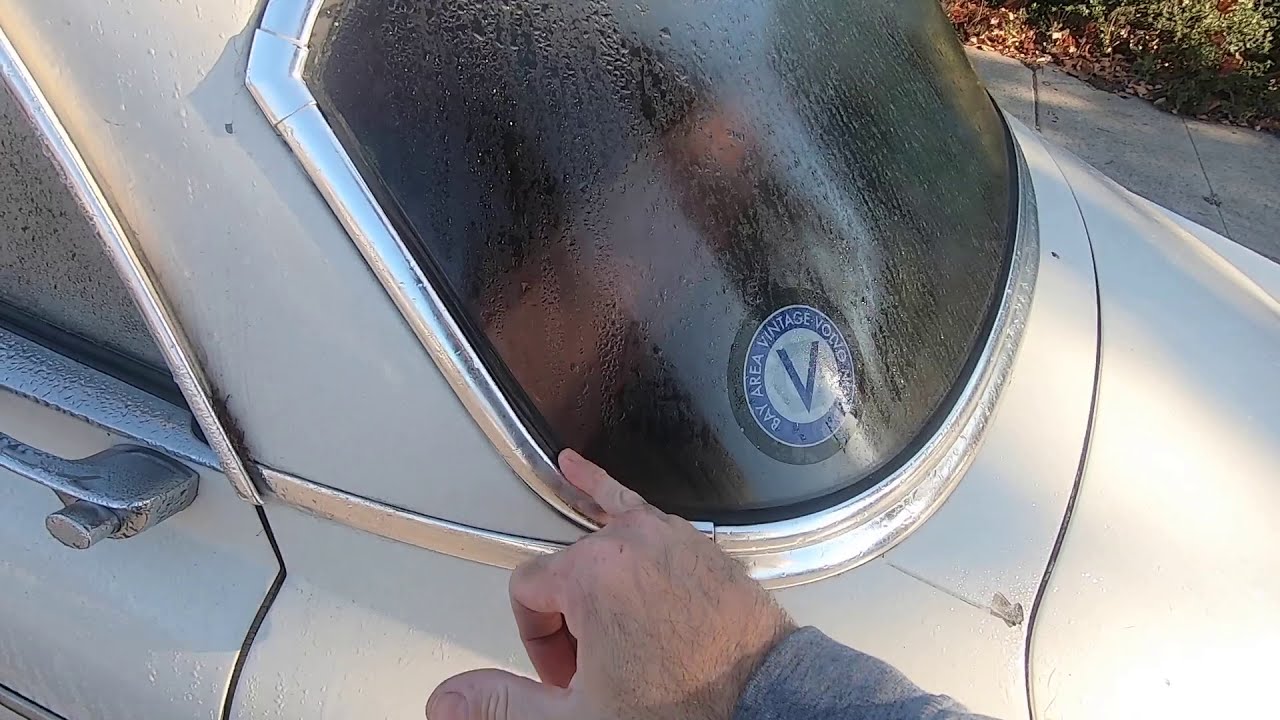 1966 Volvo 122s Amazon: Weather seals part 2
