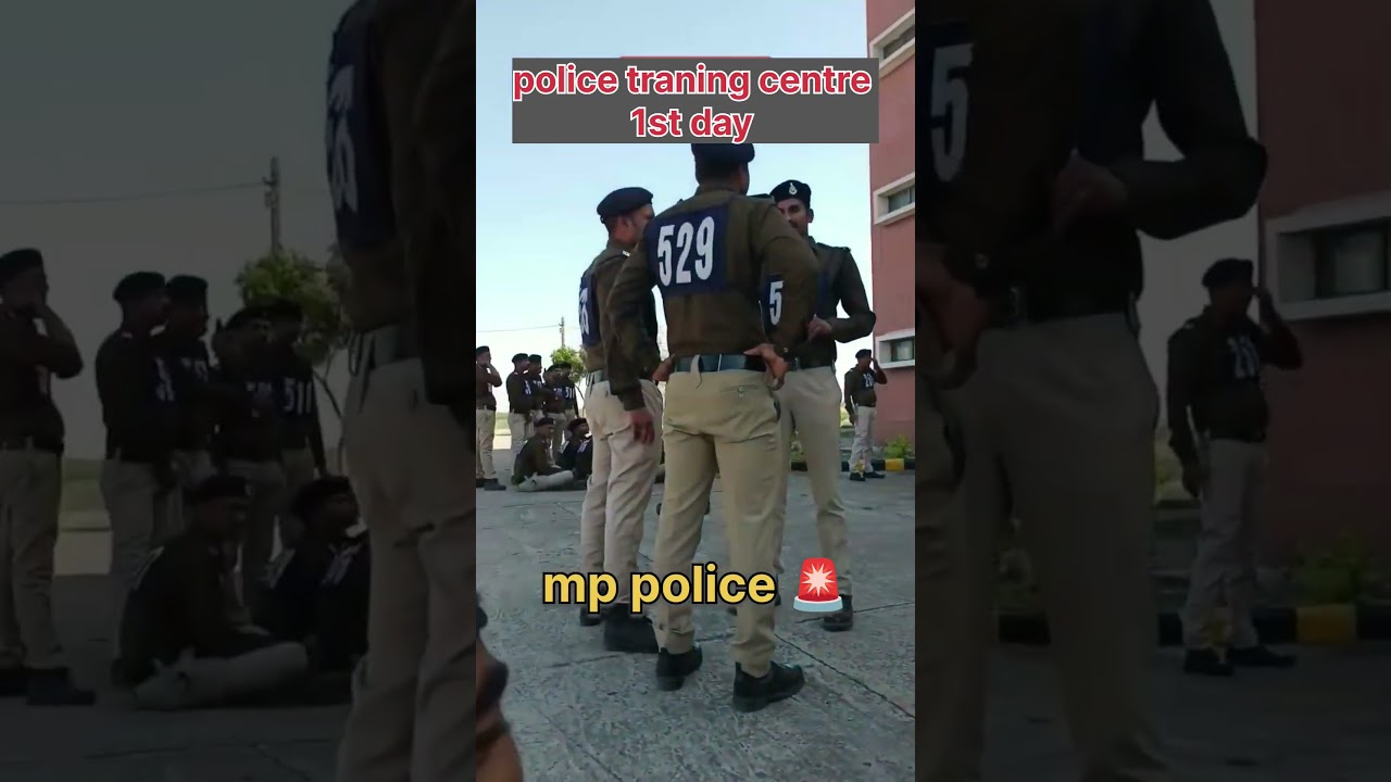 Mp police training centre first day 😍 #mppolice #uppolice #police #job #govtjobs  #traning #sscgd