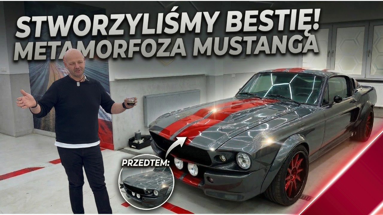 Mustang 1000+ HP w finalnej odsłonie! Tak wygląda efekt oklejania 🔥