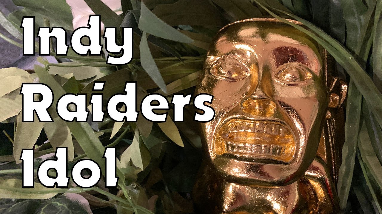 Making a Gold Leaf Raiders Idol (Indiana Jones)