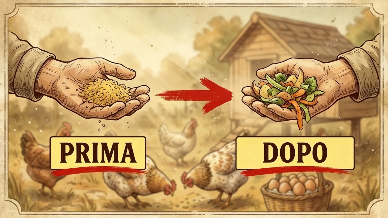 Concentrato Per Galline Ricetta SEGRETA Che Fa Risparmiare Il 70% Del Costo Commerciale