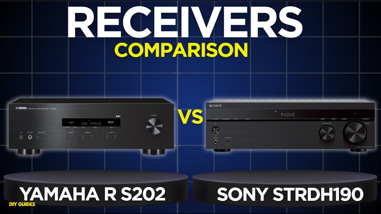YAMAHA R S202 VS SONY STRDH190: Какой стереоусилитель вам следует купить?