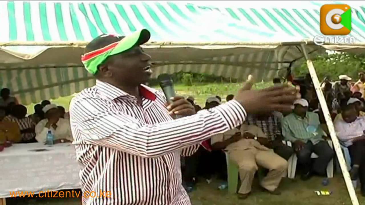 Ruto 'Sells' UDM in Malindi