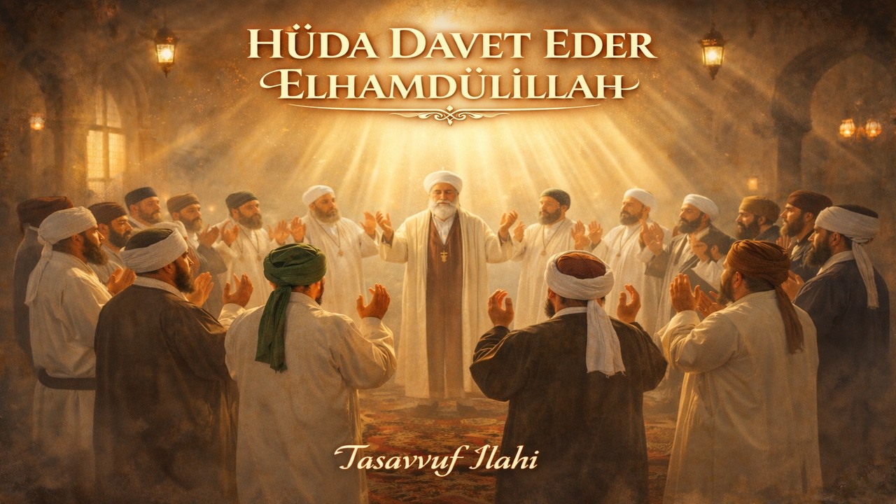 Hüda Davet Eder Elhamdülillah |  Tasavvufi AI İlahi