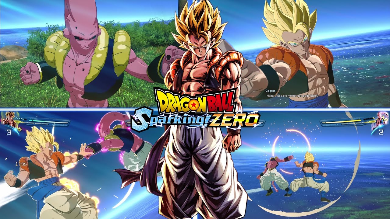 ✨Batalha Épica✨Super Gogeta vs Majin Boo【Dragon Ball: Sparking! Zero】