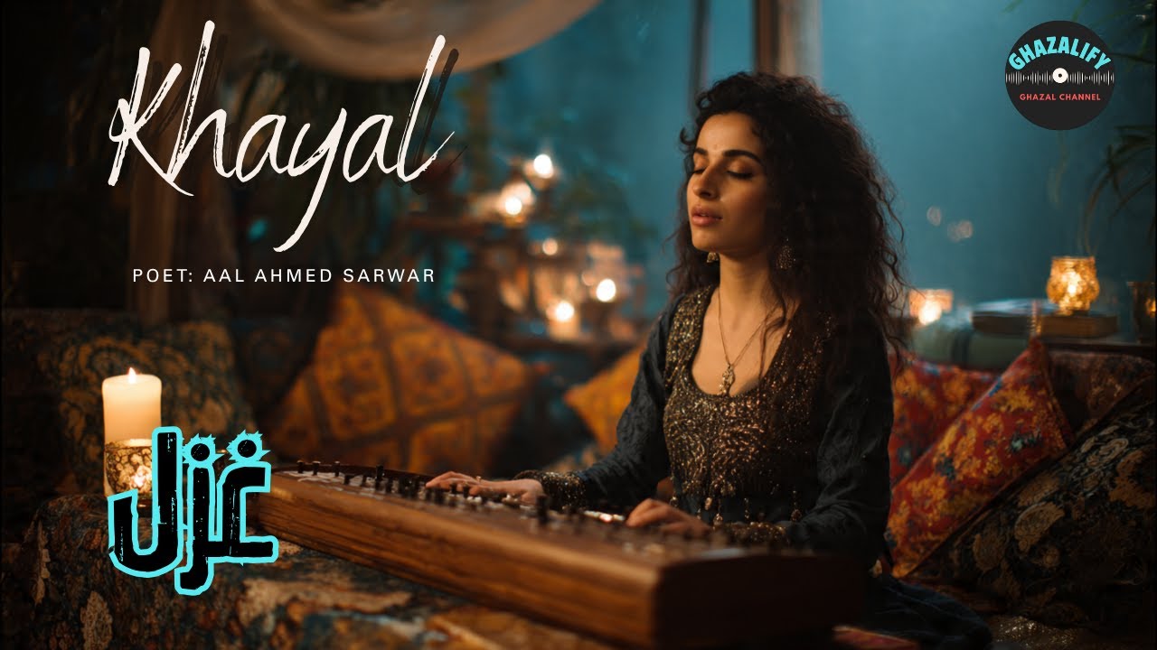 Khayal | Beautiful Ghazal | Soulful Voice | Poet Aal Ahmed Sarwar