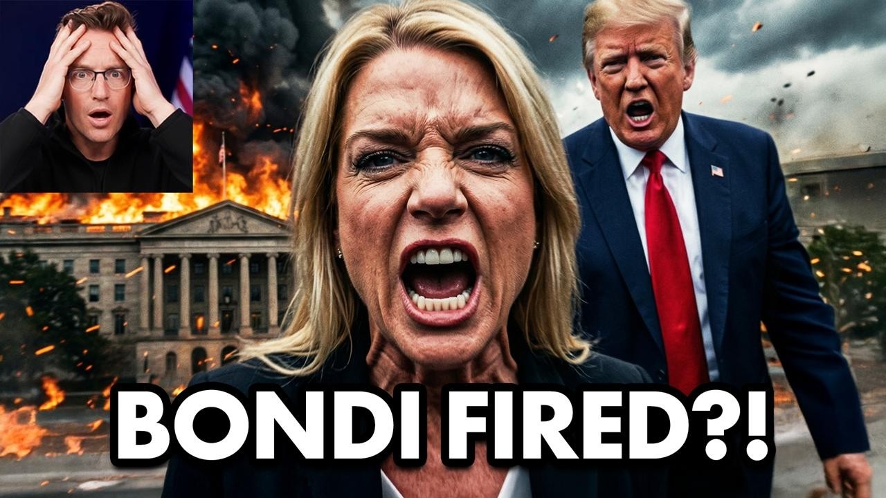 🚨 Pam Bondi Just Got FIRED By Trump...