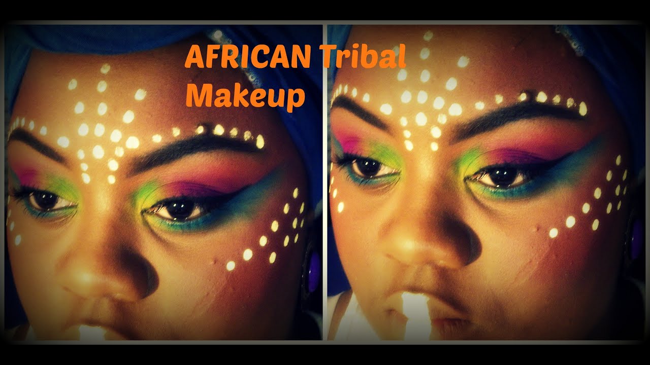 African Tribe Makeup
