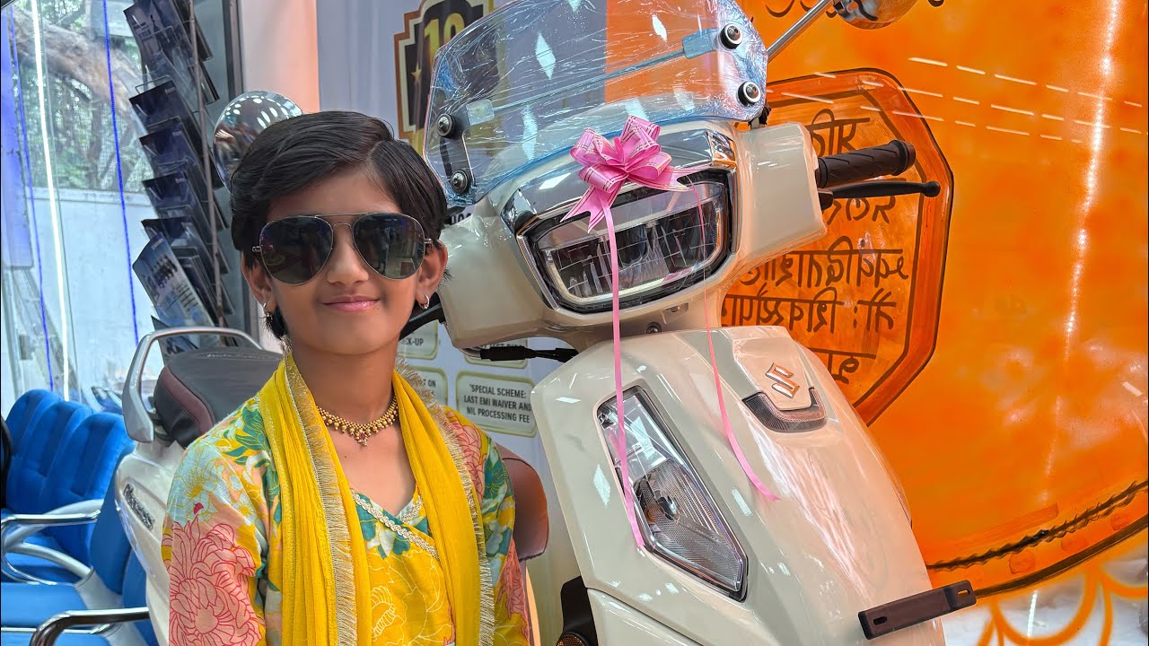 शिवजयंती आणि घरी आणली suzuki access 🛵