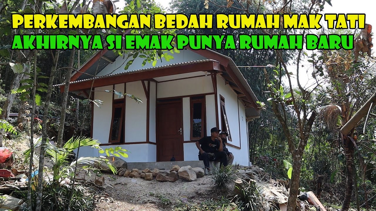 Akhirnya Bedah Rumah Mak Tati Sudah Selesai..Rumah Mungil Untuk Lansia Teraniaya.