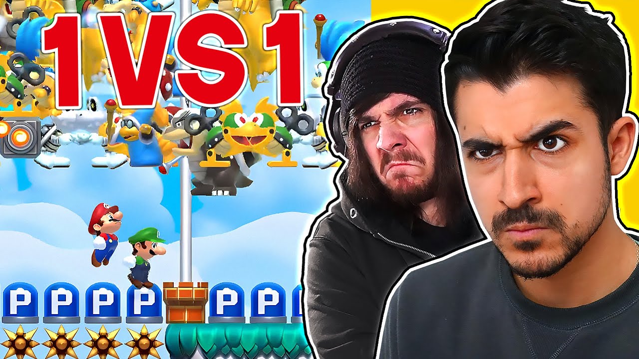 Ho sfidato FROZ3N ad una gara online di MARIO MAKER 2!