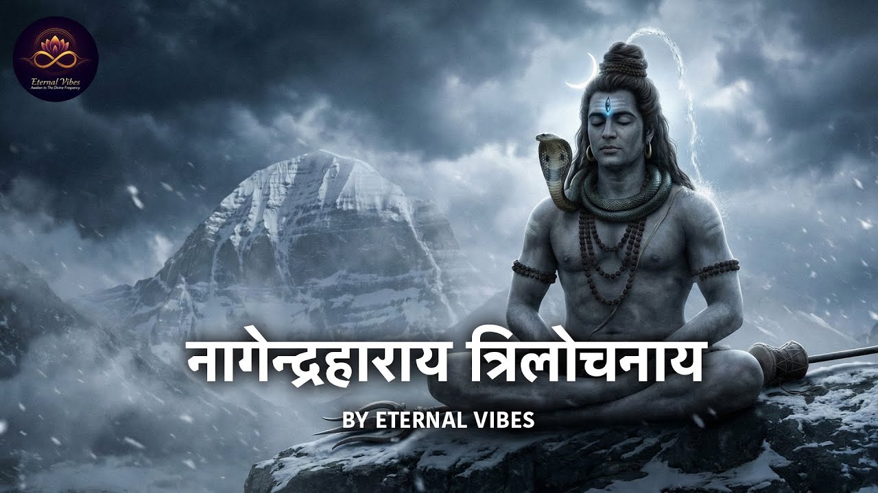 Nagendra Haraya Trilochanaya | Shiv Meditation Mantra | Eternal Vibes