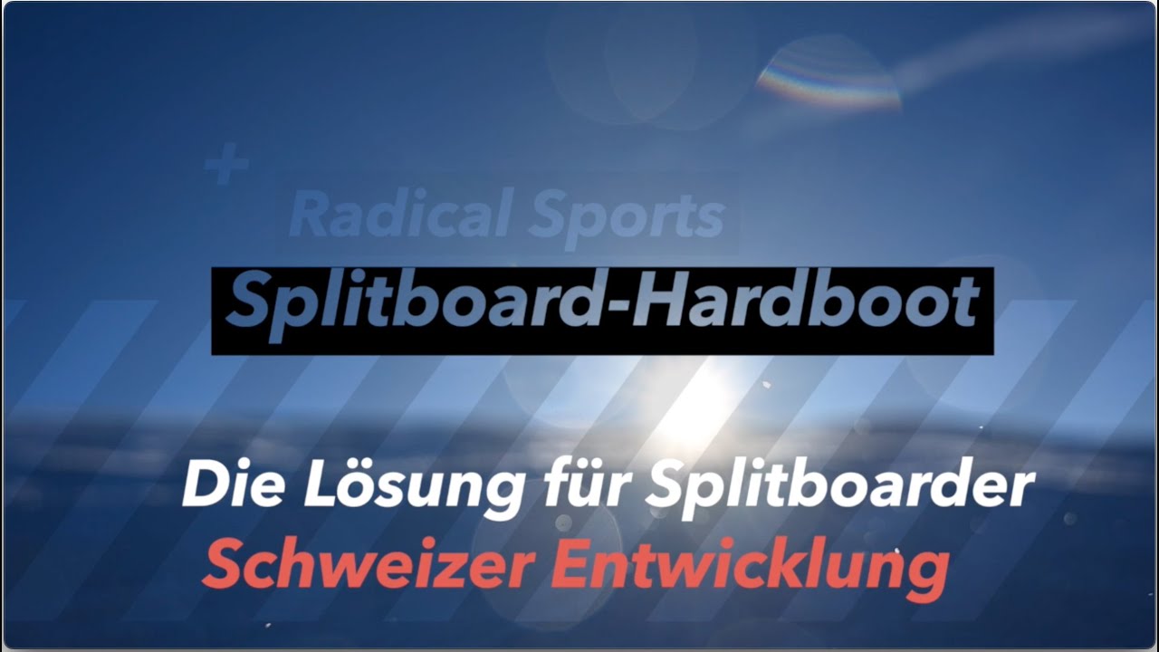 SplitPin - Der Splitboardhardboot