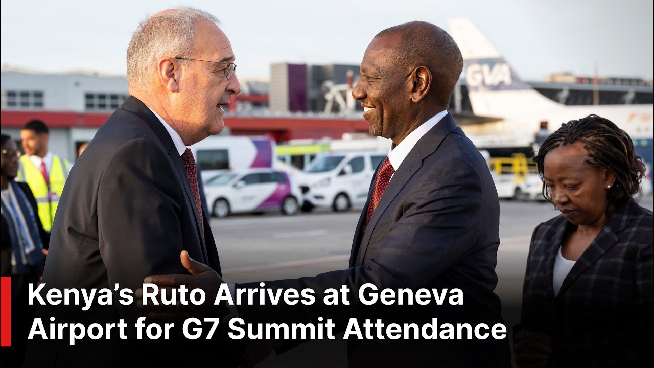 President William Ruto Arrives in Geneva Ahead of G7 Summit | AC1W