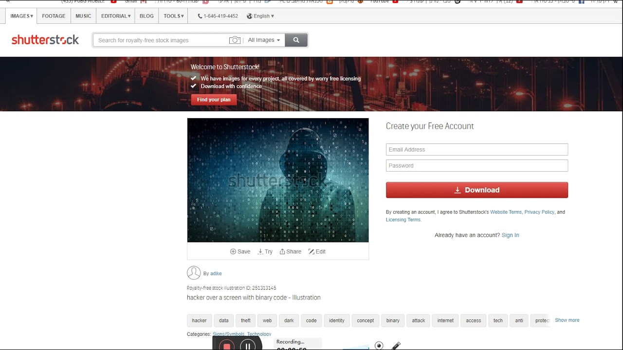 how to get free images from shutterstock! AMAZING!:)