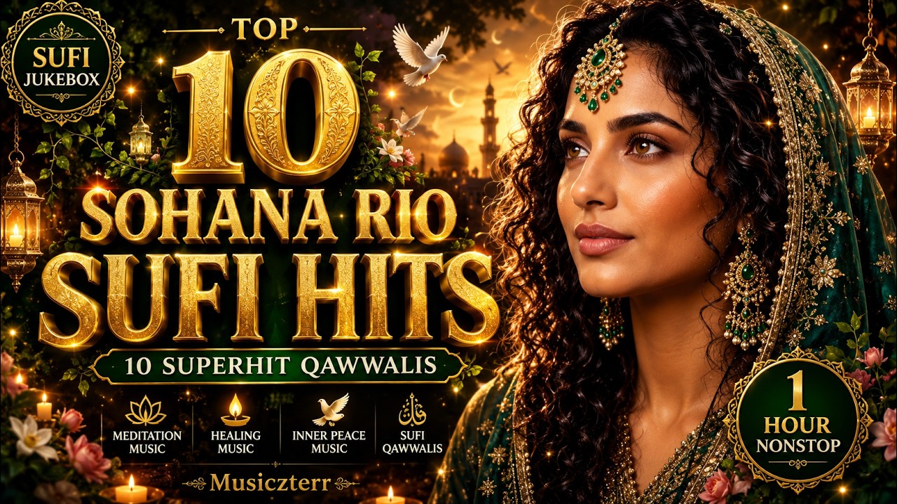 Top 10 Qawwali Hits | Best Sufi Songs for Meditation & Healing | 1 Hour | Sohana Rio