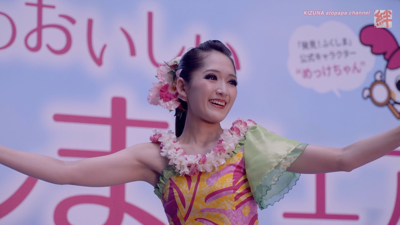 フラガール 夏のおいしいふくしまフェア2024 in 二子玉川ライズ ガレリア 2024.7.27