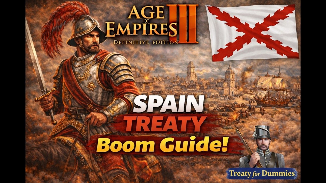 {AOE3} Nr40 Spain Guide {Pro Score 215k} By Auke