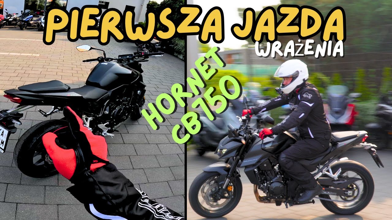PIERWSZA JAZDA i WRAŻENIA ! Honda Hornet CB750