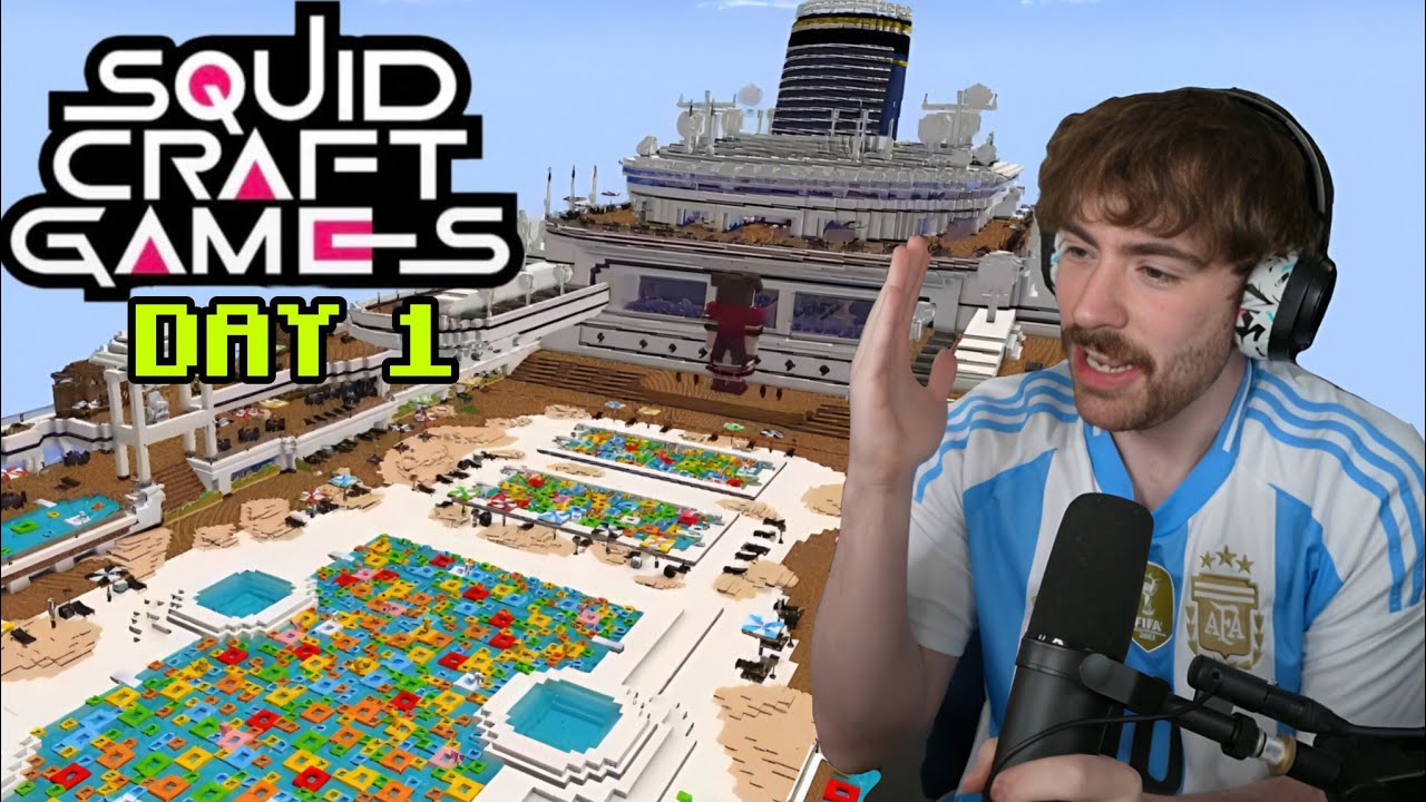 Sapnap: Squid Craft Games 4 (День 1)