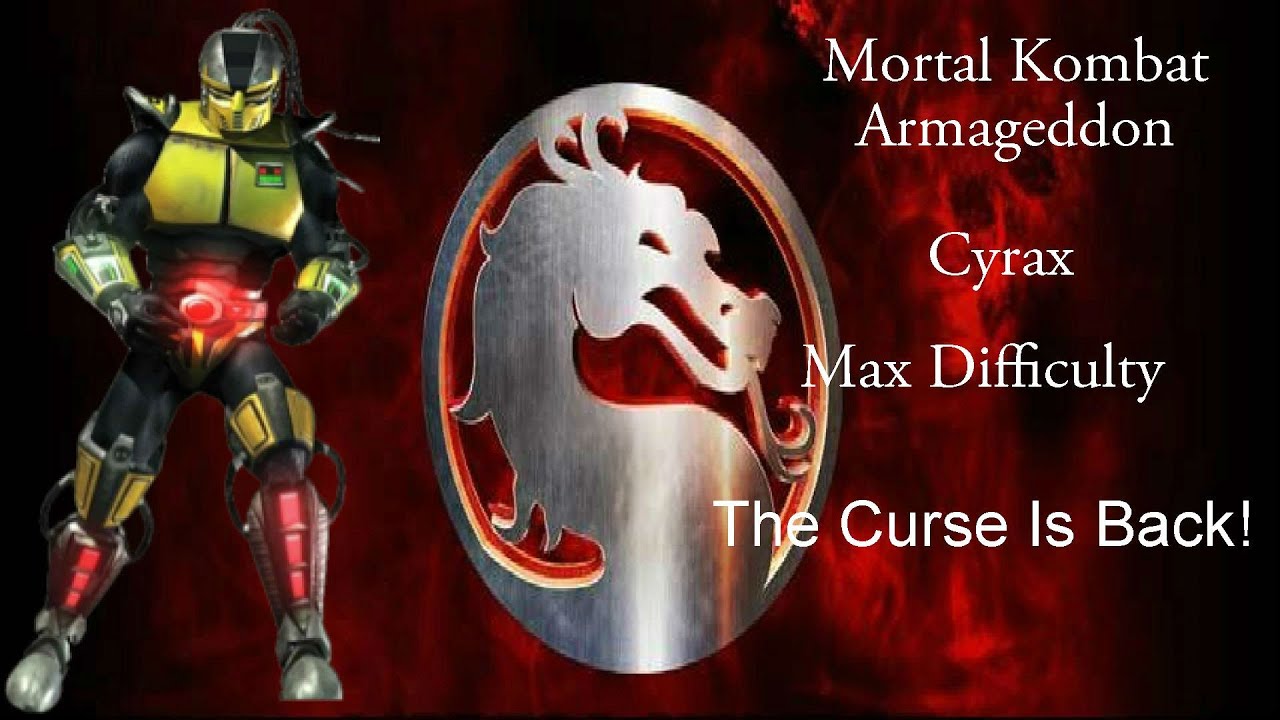 Mortal Kombat Armageddon - Cyrax - Максимальная сложность (комментарий)