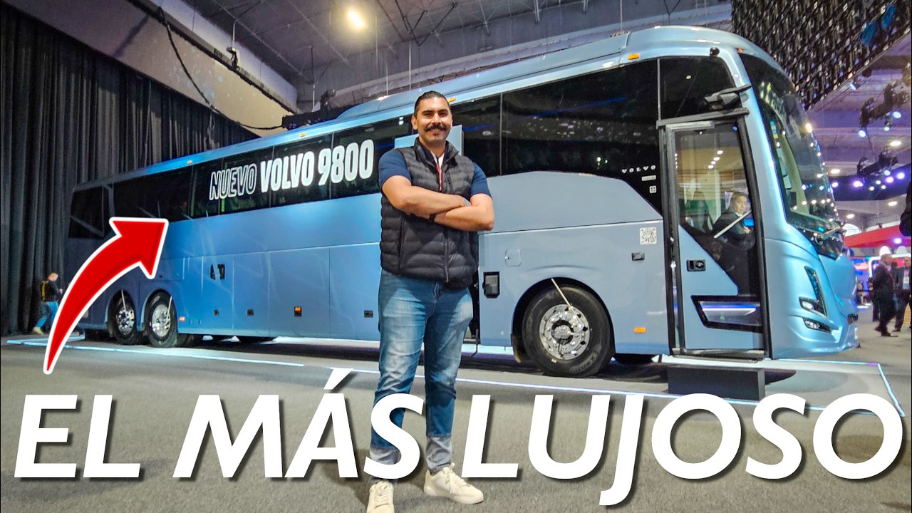 El autob&uacute;s M&Aacute;S LUJOSO de VOLVO en M&eacute;xico! | Volvo 9800