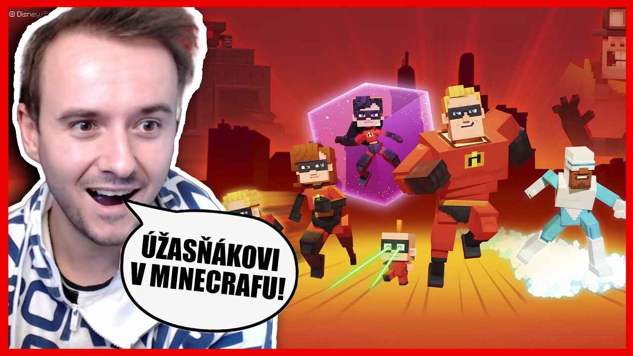 ÚŽASŇÁKOVI V MINECRAFTU!🤩 Minecraft The Incredibles #1