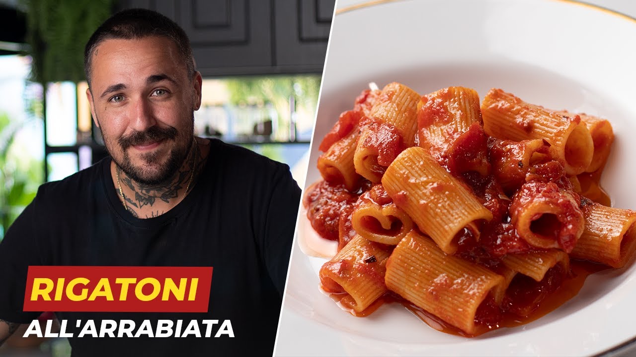 Não faça macarrão antes de ver essa receita | Rigatoni All'arrabiata | Léo Abreu
