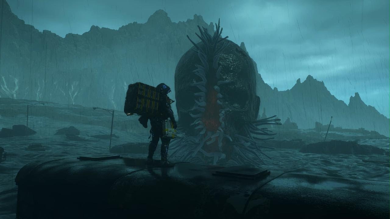 Death Stranding 2- Giant Skull BT Boss Fight