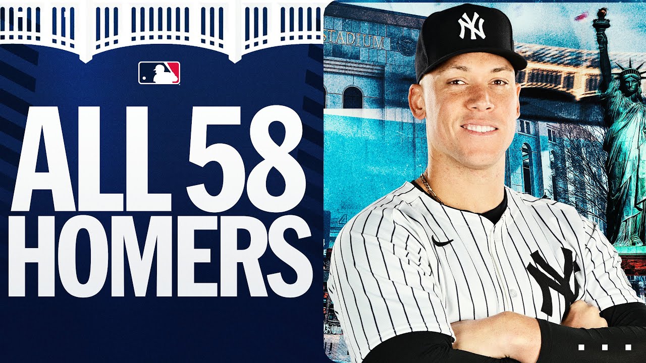 YOUR 2024 MLB HR LEADER: Aaron Judge hit 58 homers for the New York Yankees! (EVERY HOME RUN!)