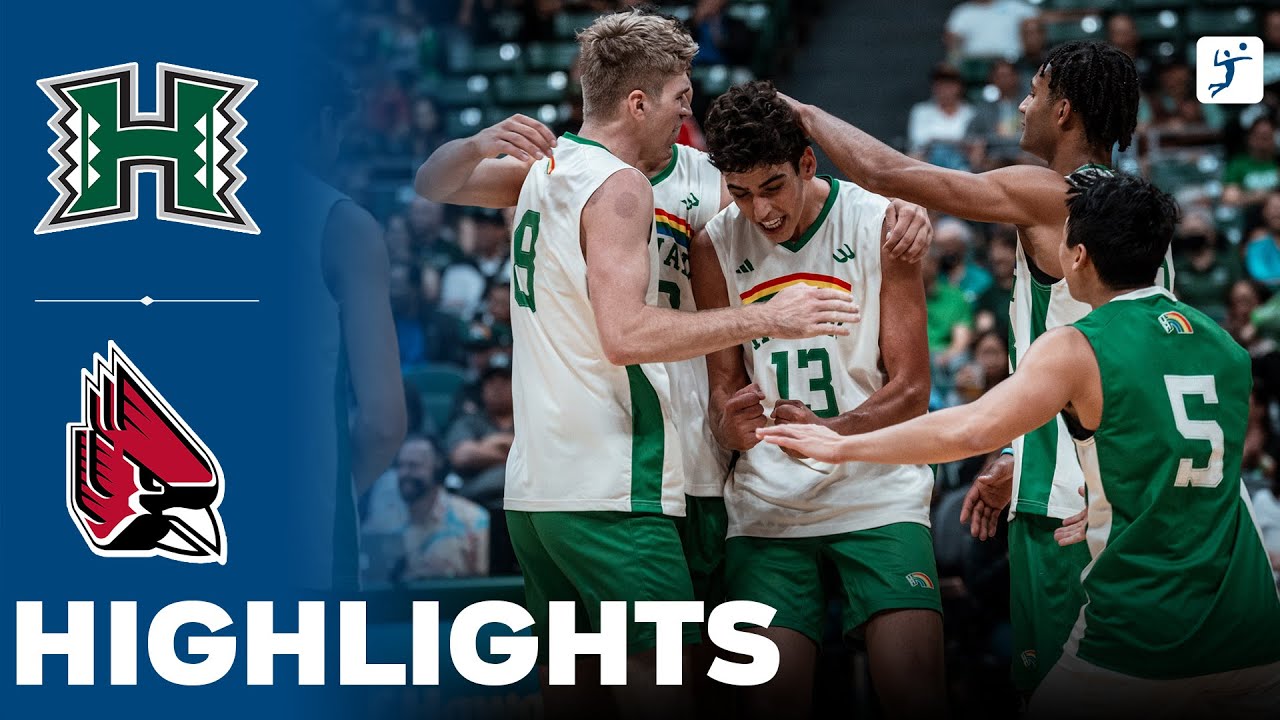 Hawaii vs Ball State | NCAA College Volleyball | Highlights - March 13, 2025