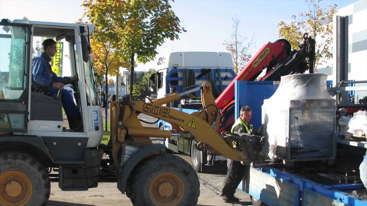 Строительство туннельной мойки WashTec всего за 2:10 минут