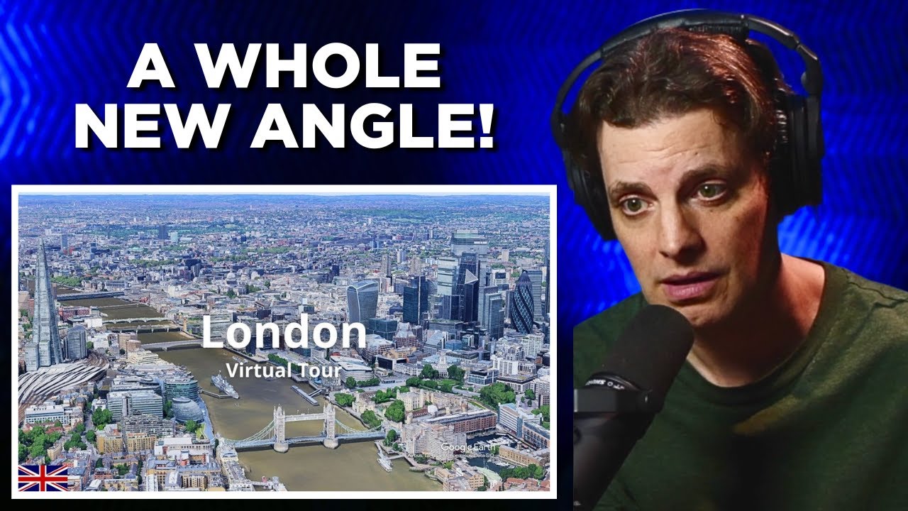 American Reacts to London From Above, The Most Incredible Tourist Place!