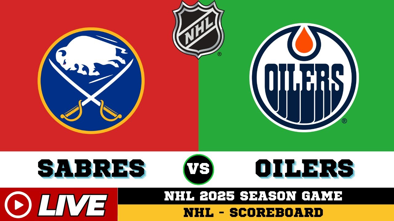 Edmonton Oilers Vs Buffalo Sabres | NHL 2025 | NHL Live SCOREBOARD | 18/11/2025