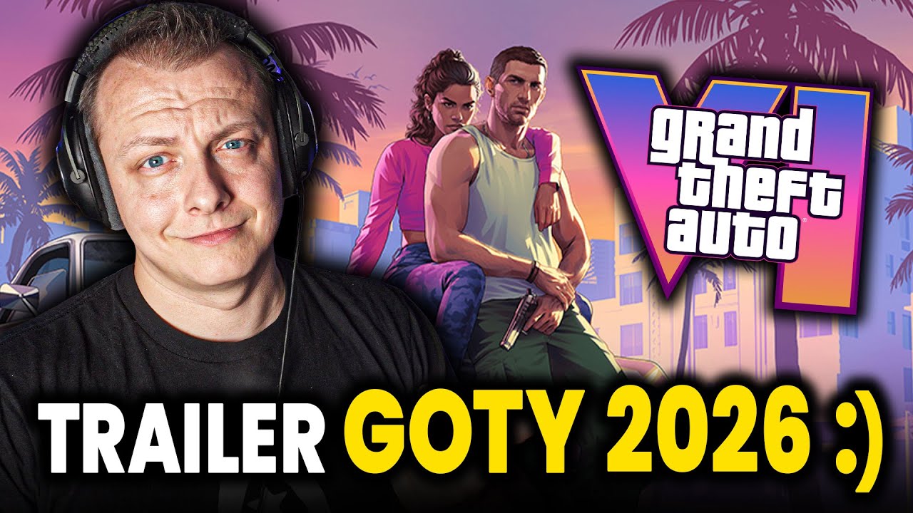 Nowy zwiastun Grand Theft Auto VI - czyli - według branży - GOTY 2026 ;) Oglądam i komentuję #gta6