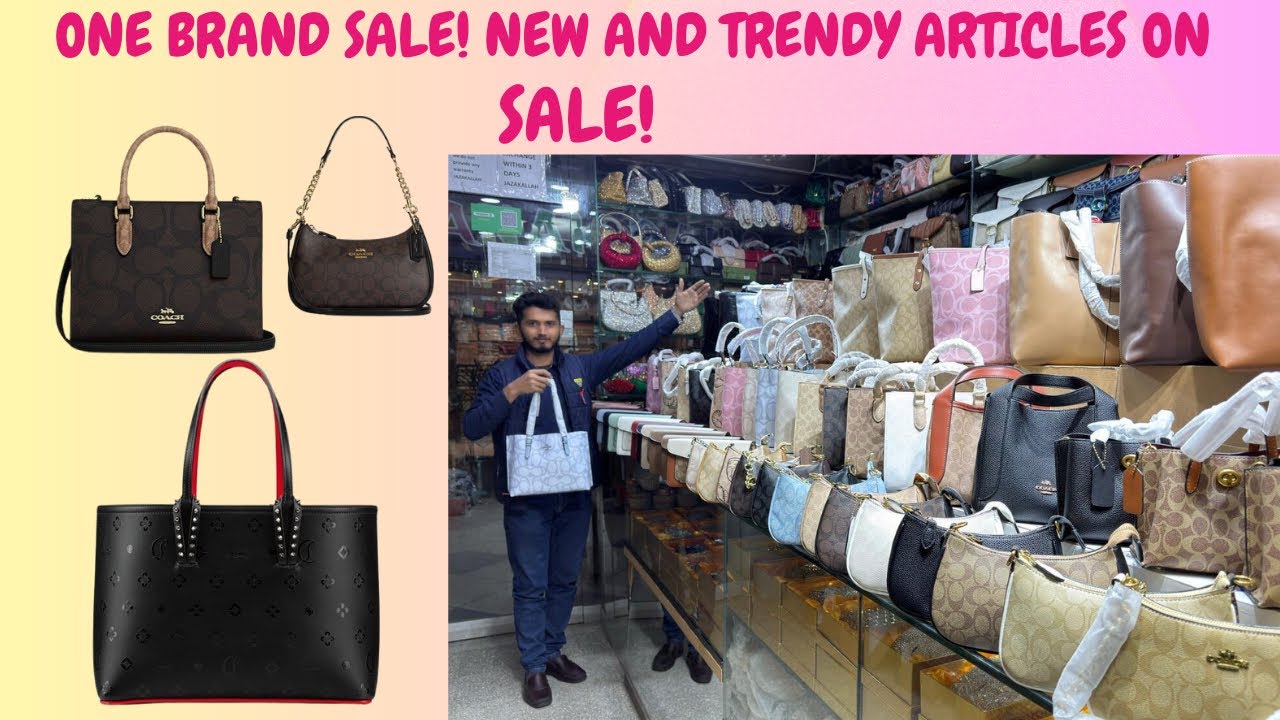 Trendy articles on sale! one brand sale 💯 WhatsApp 03066777445 